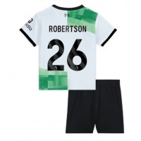 Koszulka piłkarska Liverpool Andrew Robertson #26 Strój wyjazdowy dla dzieci 2023-24 tanio Krótki Rękaw (+ Krótkie spodenki)